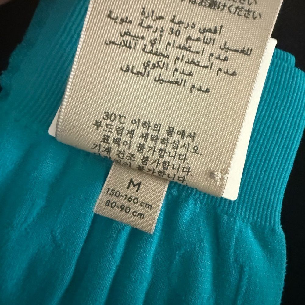 Brand new women’s Women’s Gucci  Teal blue tights size m & large - Picture 7 of 14